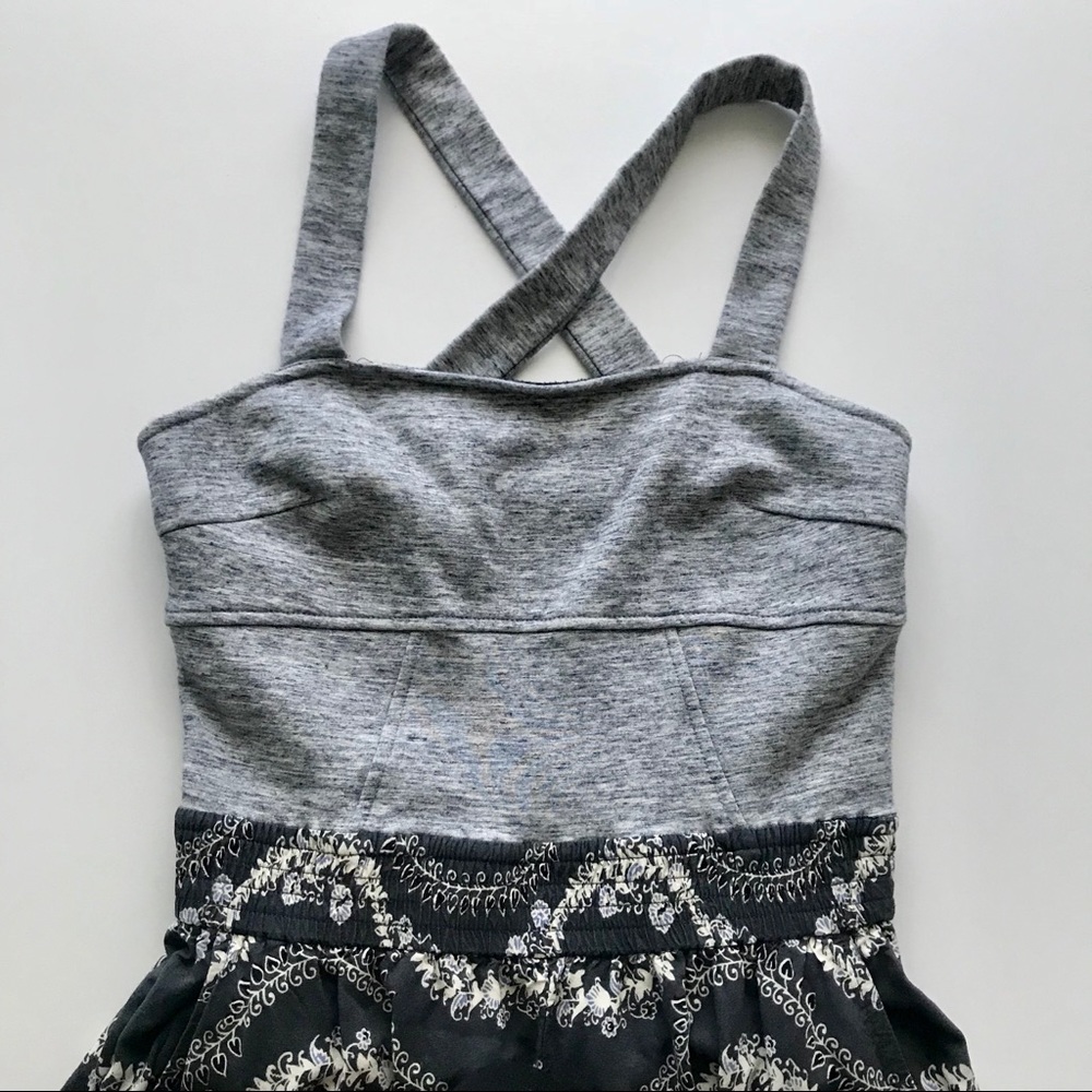 Anthropologie fit & flare jumpsuit